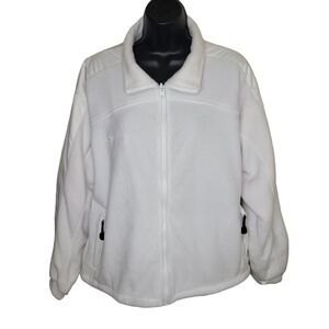 Columbia Core fleece & nylon full zip jacket size XL